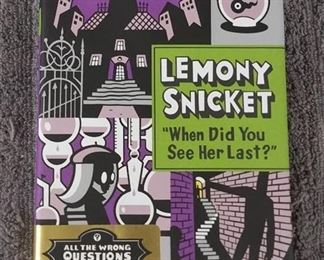 Books - 5 Books with Lemoney Snicket & The Methaphyaical Game of Life