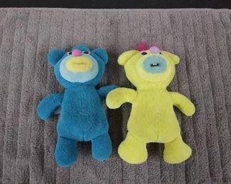 2 Fisher Price Sing-A-Ma-Jigs Blue & Yellow