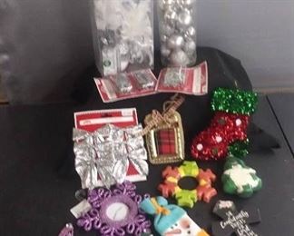 Christmas Ornaments And Hooks