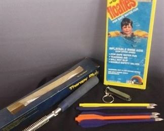 Therapy Plus Massager ,Pool Floaties , Other Misc. Items
