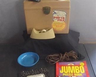 Misc. Home Items, Extension Cords , Notebook