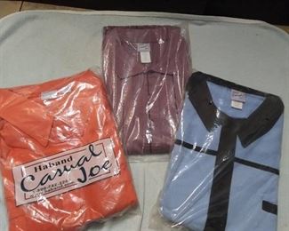 3 New Mens Shirts Size 3X Haband Casual Joe in Unopened Bags