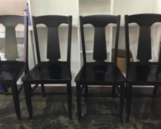 Set of 4 Pottery  Barn chairs 