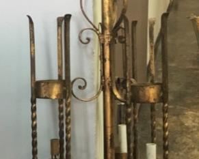 Antique Gold light fixture