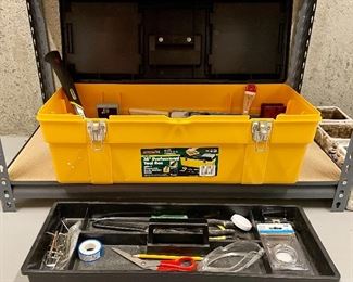 Item 23:  Tool Box (Yellow) with Tools:  $38