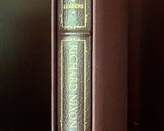 Item 93:  "Leaders" by Richard Nixon Published by Easton Press: $65