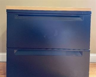 Item 206:  Herman Miller Lateral File Cabinet - 29.5"l x 19.5"w x 28"h:  $175
