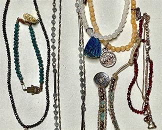 All sorts of costume jewelry - priced at the sale! Make an appointment now!