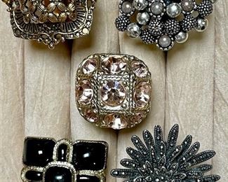 All sorts of costume jewelry - priced at the sale! Make an appointment now!