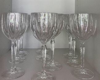 Item 304:  Lot of 10 Marquis by Waterford Wine Glasses:  $125