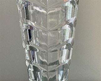 Item 308:  Heavy Crystal Vase: $28