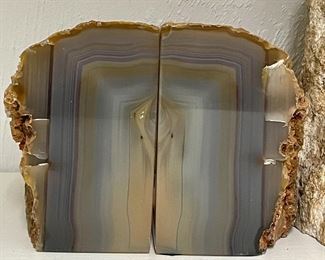 detail - please note natural imperfection in the top right of the smaller pair