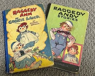 Item 357:  (2) Raggedy Ann Books: $14