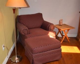 ocassional chair and ottoman