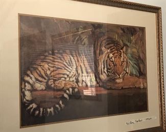 this is Tiger Royal by Paul Jouve