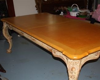 no. 134. Large French Dining table - 92" long 43" w - $1,750