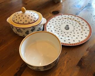 Villeroy & Boch Safran & Sahib pattern dishes