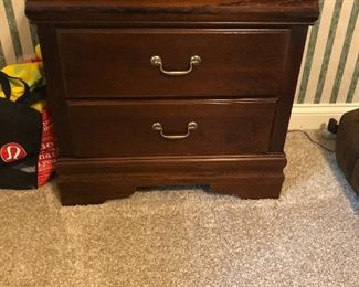 Bassett furniture nightstand (2)