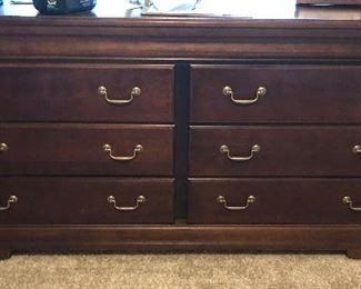 Bassett furniture 6 drawer dresser
