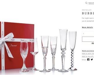 Baccarat still available new at $990