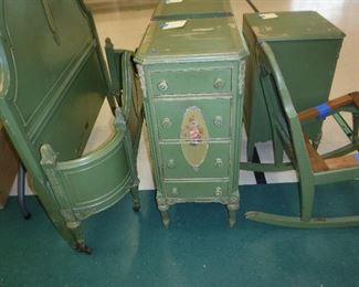 Vintage bedroom furniture