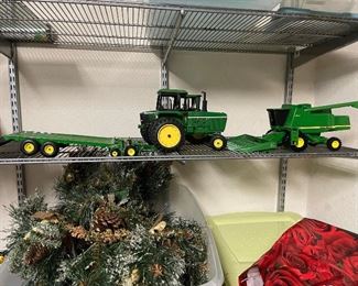 John Deer tractor and farming equipment