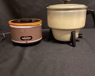 Crockpot and Corn Popper