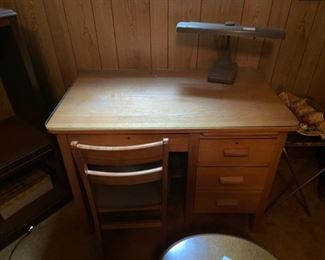 Light Brown Desk Set