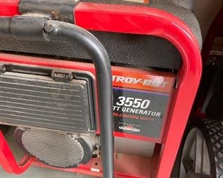 Troy Bilt 3550 Generator