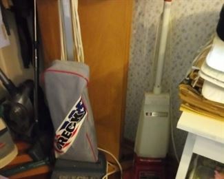 Oreck vacuum and floor cleaner