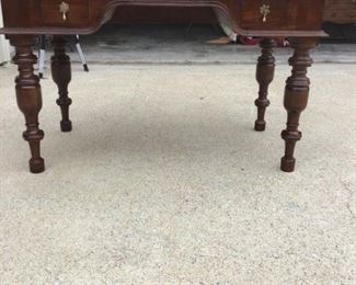 Antique Bauer Mahogany Writing Desk