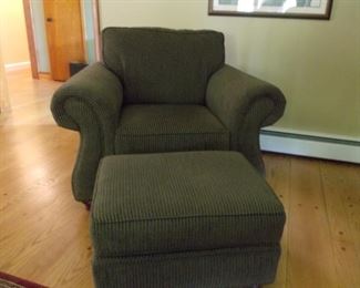 Matching Broyhill chair and Ottoman 