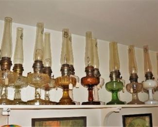 More oil lamps