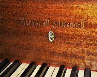Marshall and Wendell player piano