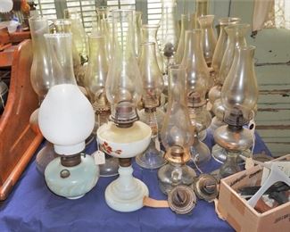 Oil lamp collection