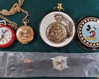 Mickey Mouse pocket watches