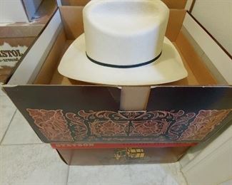 Collection of Resistol and Stetson Cowboy Hats