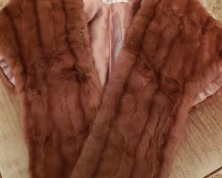 Ladies fur stole from Bensky, Little Rock, AR