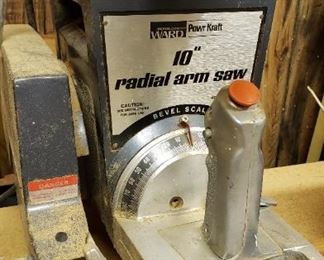 10" radial arm saw