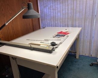 Drafting Table available for presale. Call Mimi 562-254-2597 for details
