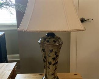 Footed Ivy Inspired Table Lamp