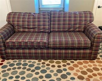 Masculine Plaid Couch