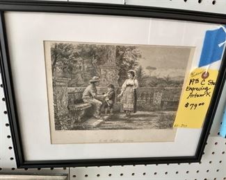 19C steel engraving artwork!