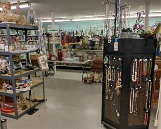 Jewelry, dolls, miniature village & more!