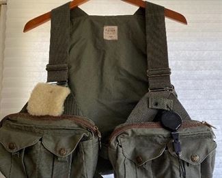 Filson fishing vest