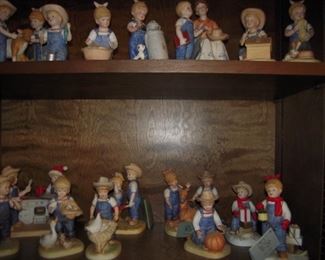 small selection denim days figurines