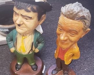 Laurel and Hardy Statues