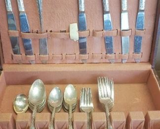 Sterling Silver Plated Flatware A