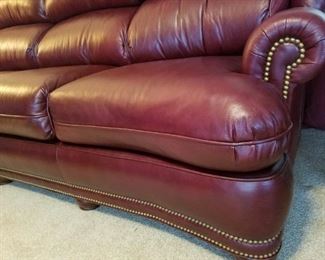 Hancock & Moore real leather sofa, perfect condition