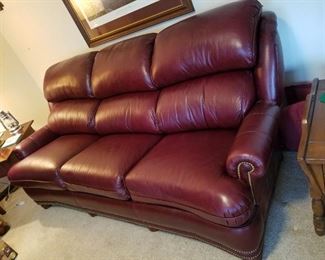 Hancock & Moore real leather sofa, perfect condition